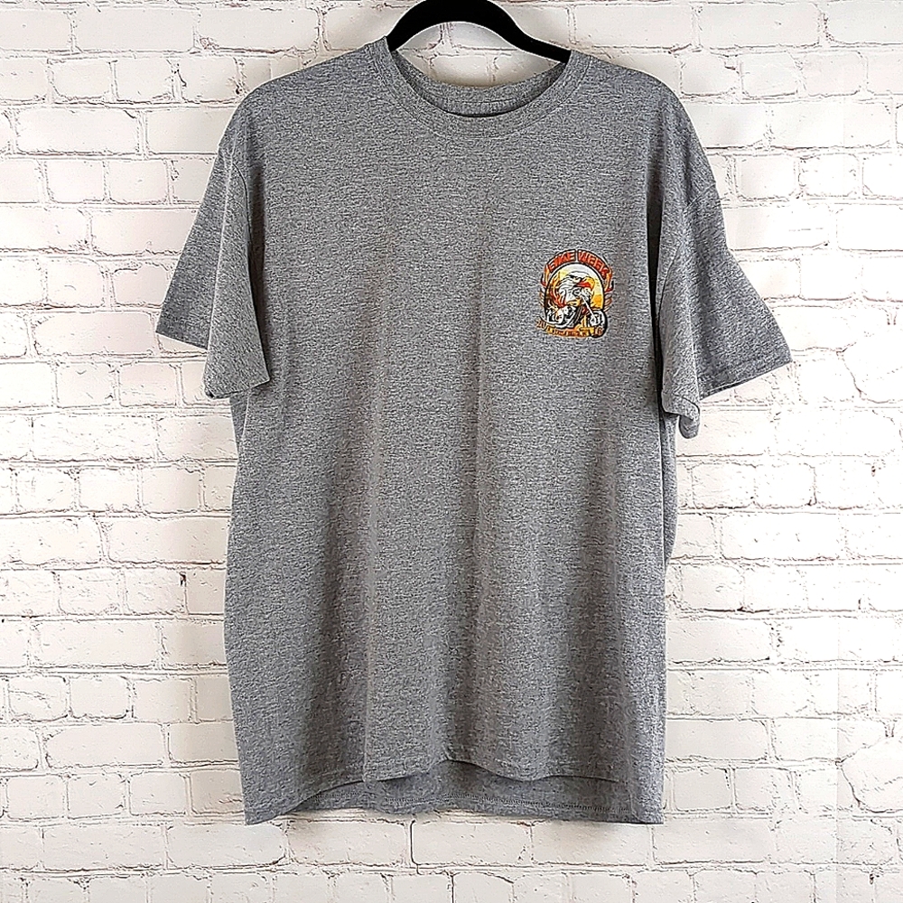 N. Myrtle Beach Bike Week 2016 Tee Shirt Grey